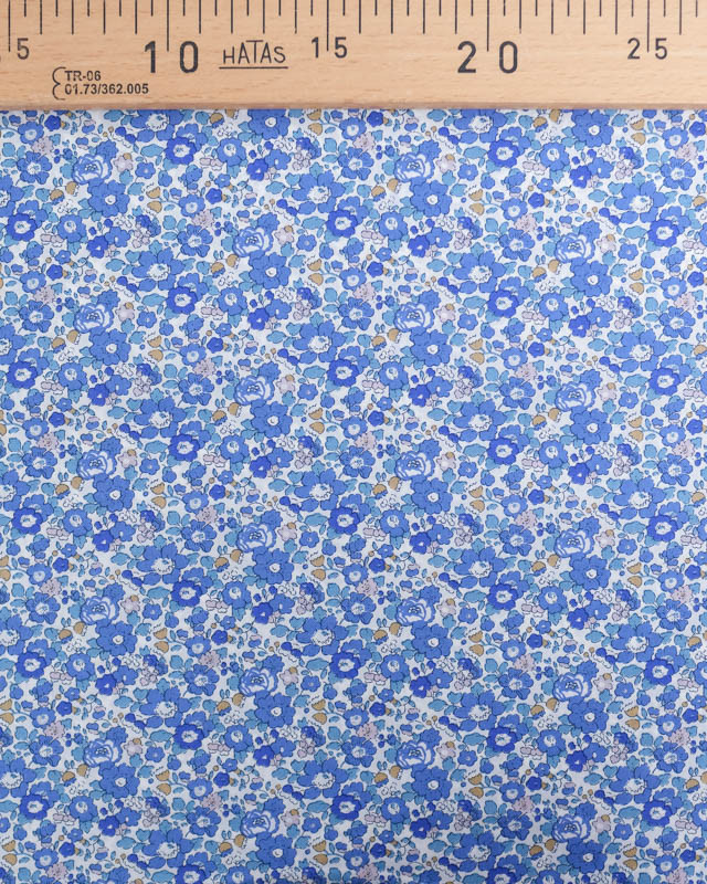 Tissu Liberty Fabrics@ Betsy Ann Bleu - Mercerine