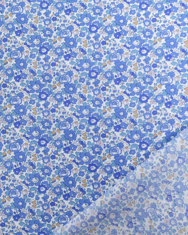 Tissu Liberty Fabrics@ Betsy Ann Bleu - Mercerine