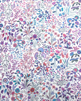 Tissu Liberty Fabrics@ Shepherdley Violet - Mercerine