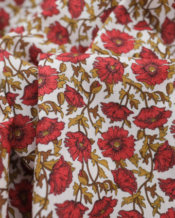 Tissu Liberty Fabrics@ Astell Reece Rouge - Mercerine