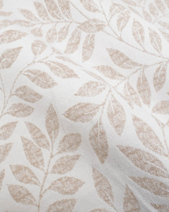 Tissu Jacquard Ameublement Grande Largeur Amboise Lin - Mercerine