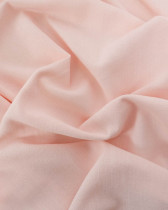 Tissu Lin Lavé Viscose Rose Clair