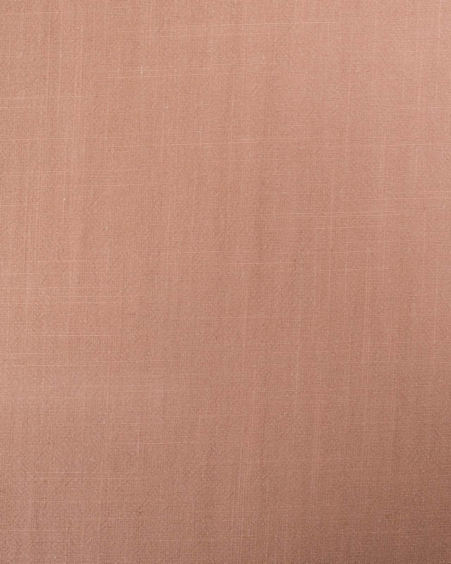 Tissu Lin Lavé Viscose Coffee - Mercerine