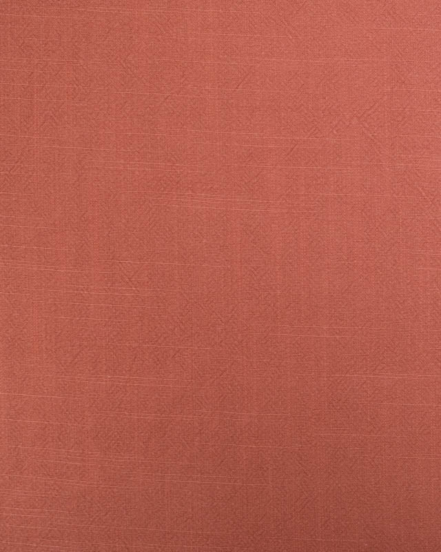 Tissu Lin Lavé Viscose Terracotta - Mercerine