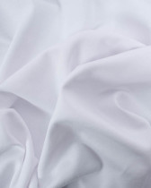 Tissu Jersey Interlock Premium Blanc