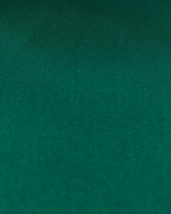Satin vert foncé Ciara : tissus en ligne - Mercerine