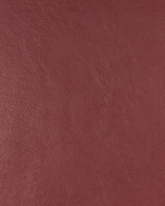 Tissu simili cuir bordeaux qualité siège au mètre - Mercerine.com