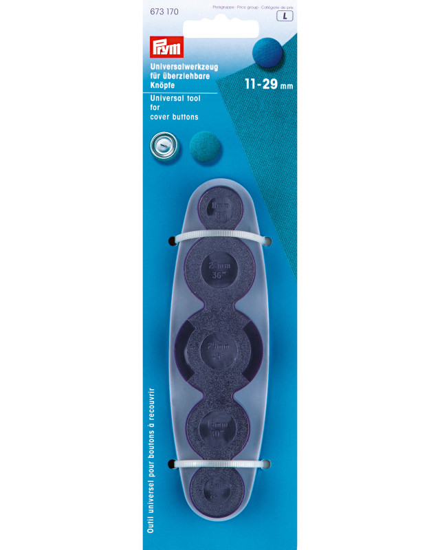 Boutons - Outil boutons tissu - Prym - Mercerine