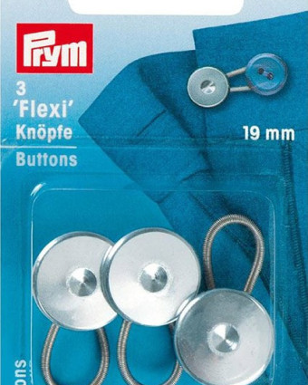  Boutons flexibles 19 mm Prym - Mercerine