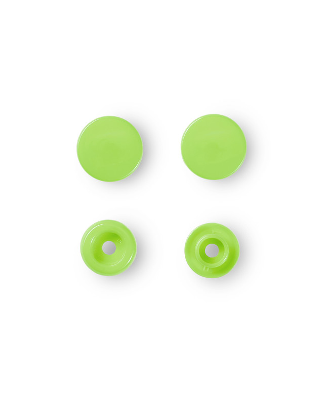Bouton pression -Color Snaps - vert pomme- Mercerie - Prym - Mercerine