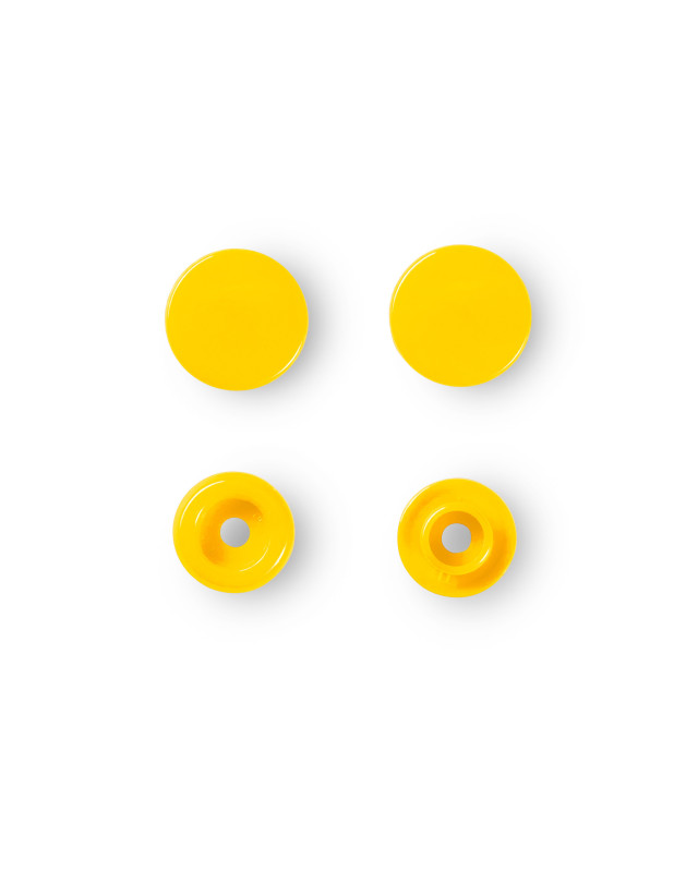 Bouton pression -Color Snaps - jaune - Prym - Mercerine - Mercerie