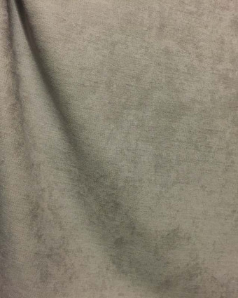 Tissu rideau occultant souple Alaska gris clair - au mètre- mercerine.com
