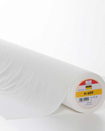 Tissu Vlieseline H609 blanc Entoilage stretch -  Mercerine