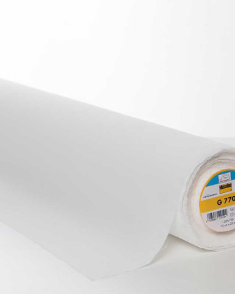 Vlieseline G770 tissé thermocollant bi-elastique blanc - Mercerine.com