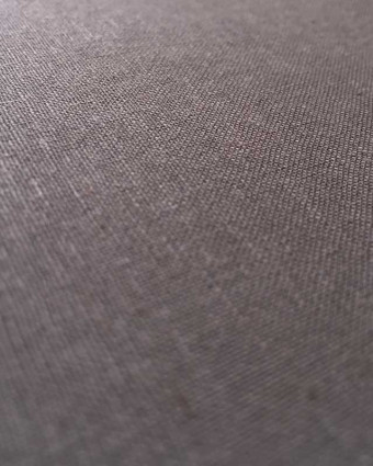 Tissu coton uni gris souris oekotex Henry - par 10cm