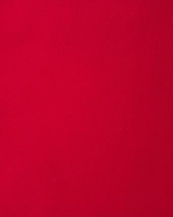 Tissu sergé : Sergé coton Rouge