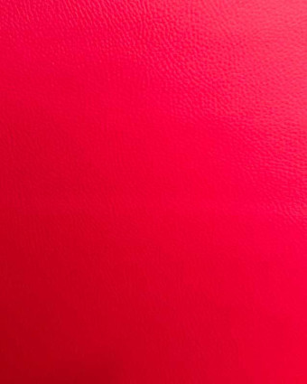 Tissus simili cuir rouge Karl - par 10cm -  Mercerine
