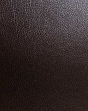 Tissus simili cuir marron ébène Karl -  Mercerine