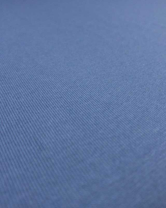 Jersey tissu indigo coton oekotex Lise - Mercerine