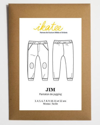 Ikatee| Patron couture enfant Jogging Jim |Mercerine