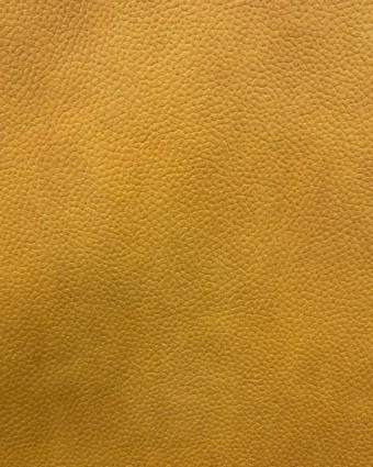 Tissu simili cuir jaune Mont - Tissus en ligne - Mercerine