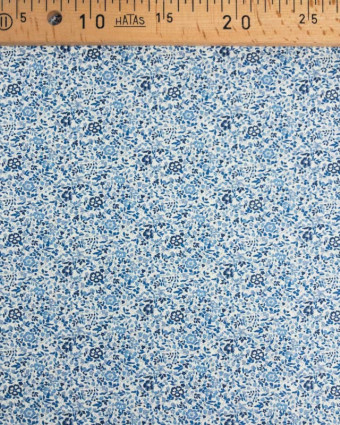 Coton Liberty Fabrics Katie and Millie C bleu - Mercerine