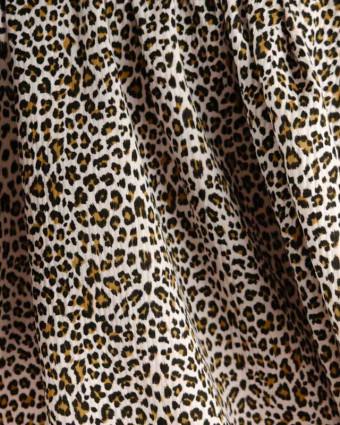Double gaze léopard nude -  Mercerine