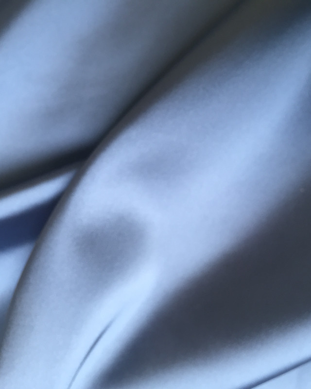 Tissu satin bleu violet Ciara - Mercerine