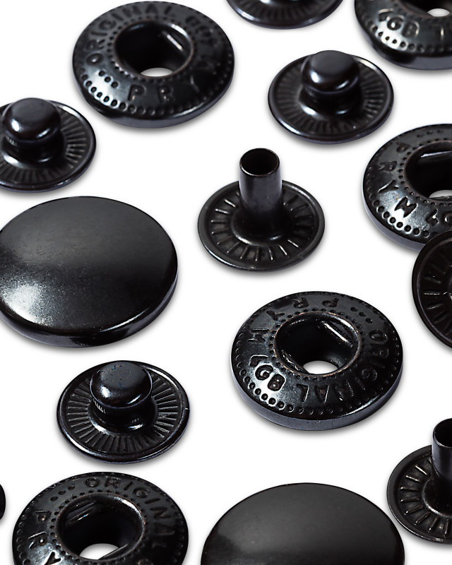 Boutons pression 15mm noir- Anorak Prym {attributes}