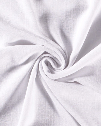  Viscose Lin blanche - 10cm -  Mercerine