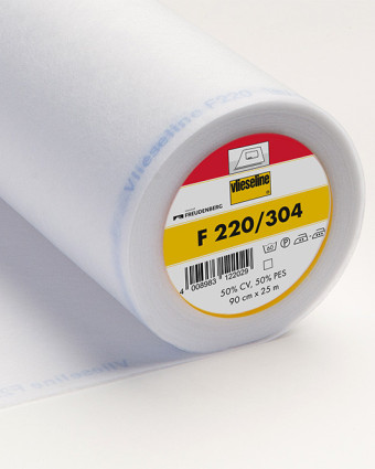 Vlieseline F220 Entoilage thermocollant blanc - Mercerine