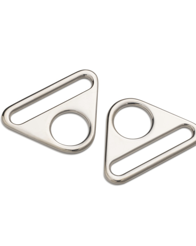 Anneaux Triangulaires 40Mm  Argent 2Pc Prym