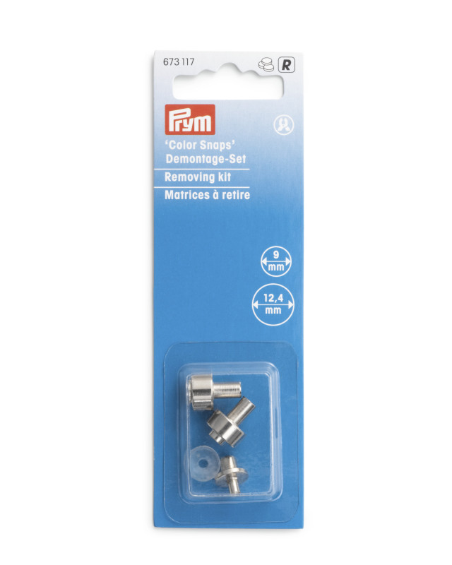 Mercerie Prym : Outil pour retirer les boutons pressions - Mercerine