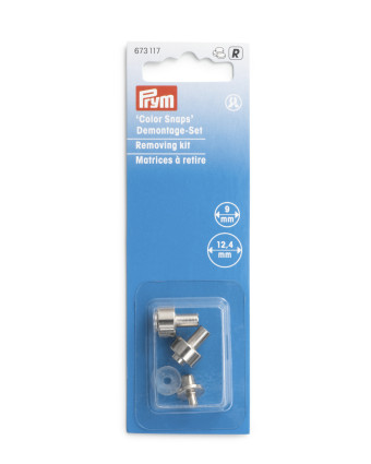 Mercerie Prym : Outil pour retirer les boutons pressions - Mercerine