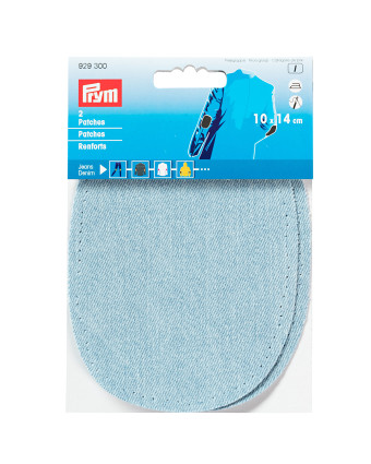 Renforts Jeans Thermocollant-10X14cm - Bleu Clair - Prym - Mercerine