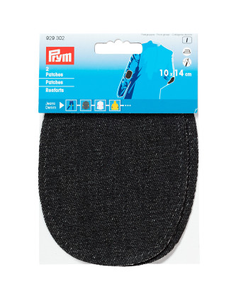 Renforts Jeans Thermocollant- 10X14cm - Noir - Prym - Mercerine