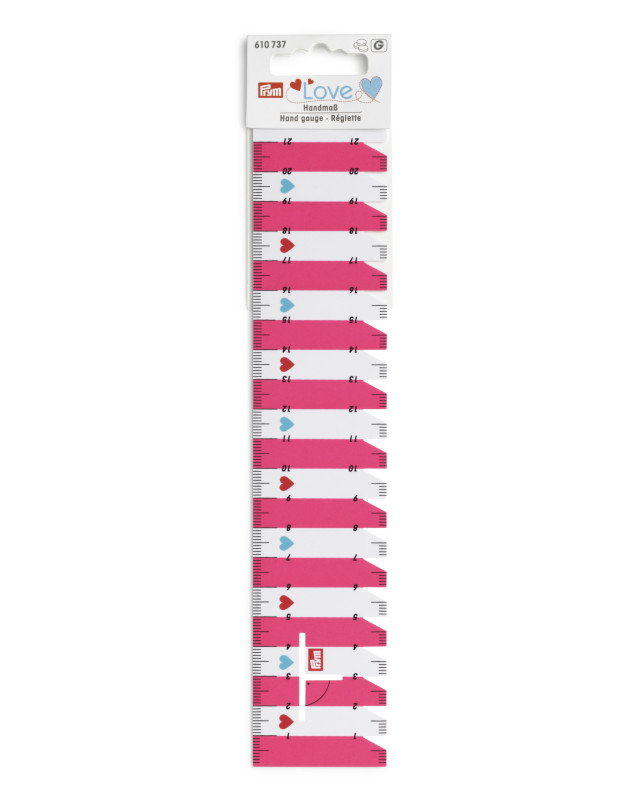 Réglette - Règle de couture fuschia - Prym - Mercerine