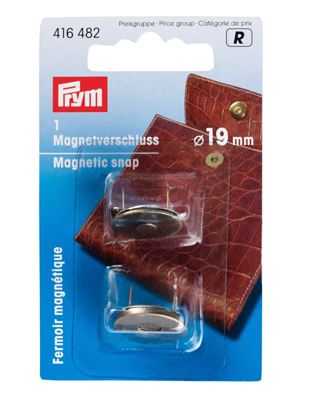 Fermoir Magnétique 19Mm Laiton Ant.  1Pc Prym