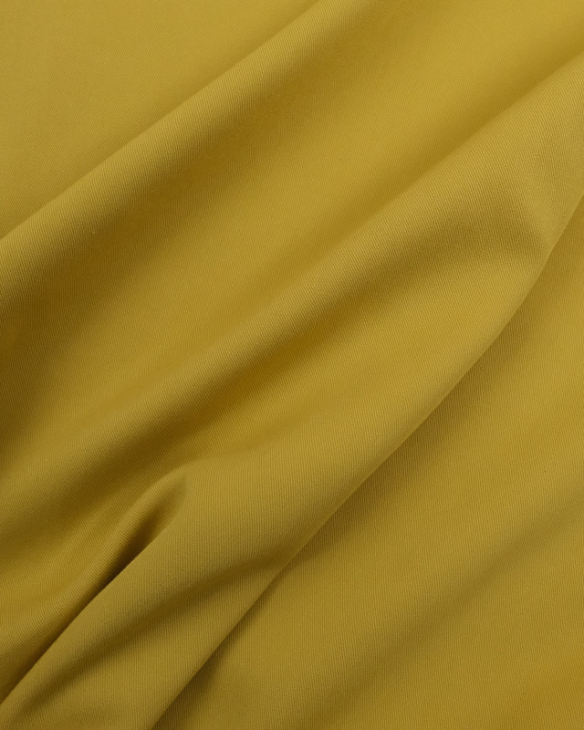 Viscose serge jaune vintage louise - 10cm