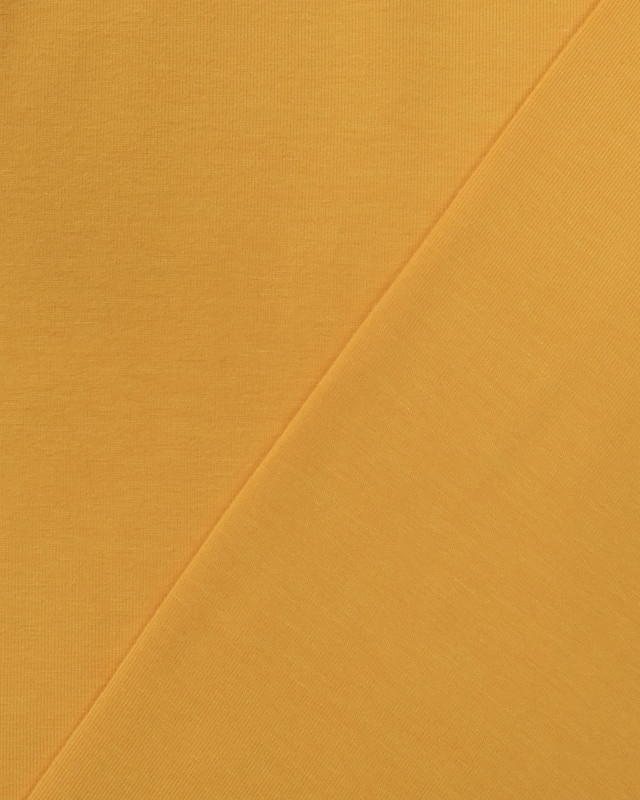 Tissu jersey viscose Jaune - Tissu oeko tex  - Mercerine