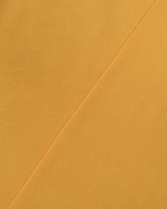 Tissu jersey viscose Jaune - Tissu oeko tex  - Mercerine