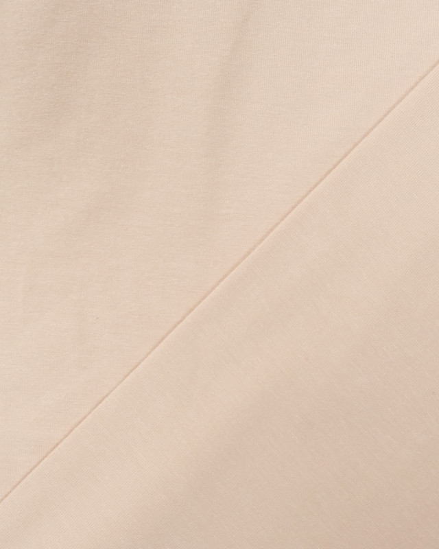 Tissu jersey viscose Beige sable - Tissu oeko tex  - Mercerine