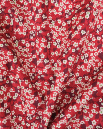 Tissu Liberty Fabrics rose Mitsi Valeria D - Mercerine.com