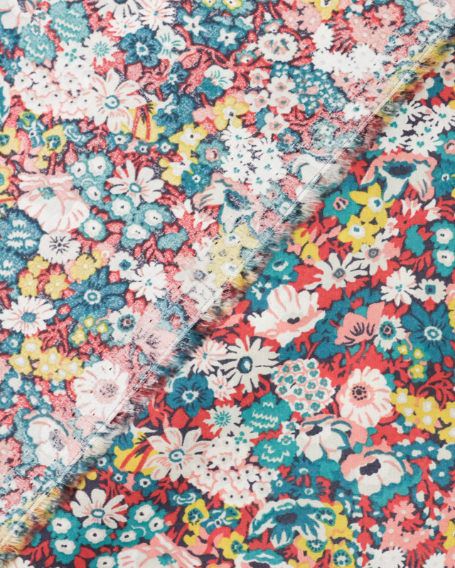 Liberty Fabrics Thorpe Hill prune - Mercerine