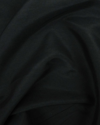  Tissu Soie coton noir - 10cm -  Mercerine