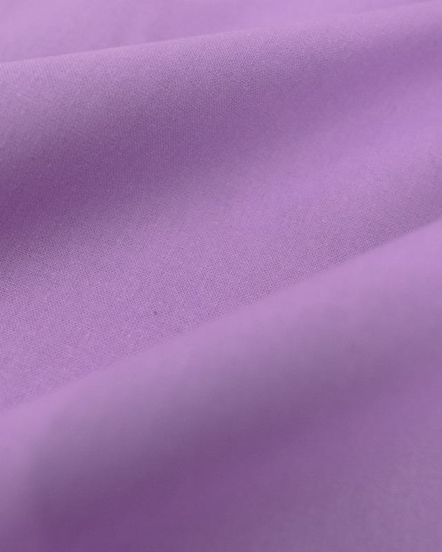 Coton violet clair - percale de coton 