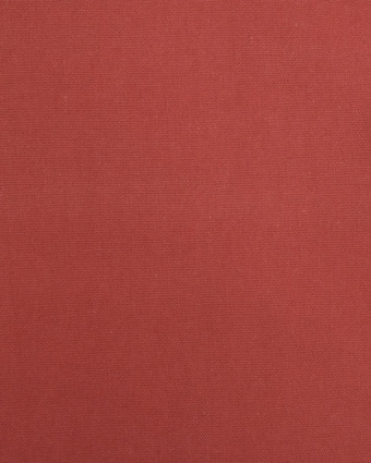 Coton épais demi-natté rouge tomette oekotex