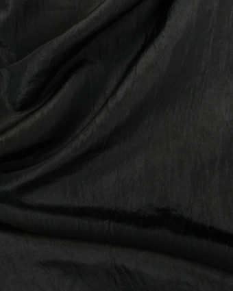 Tissu Noir taffetas - 10cm