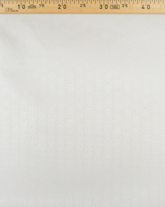 Toile Enduite Kyoto gris perle  - Mercerine