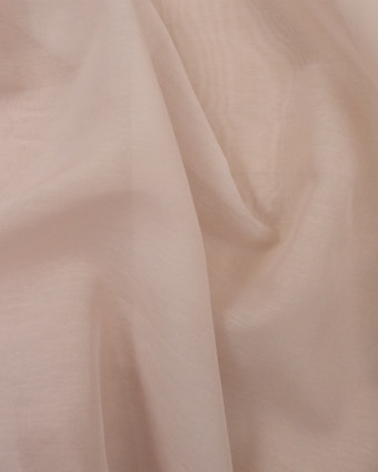  Tissu Soie coton rose - 10cm -  Mercerine